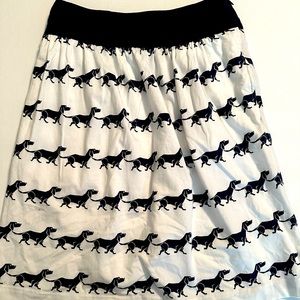 eShakti Hound dog skirt.